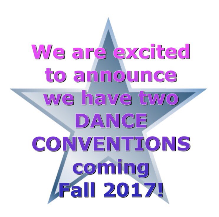 Dance2Elevate's tweet photo. Stay tuned for more information on our Fall conventions ⭐️💃🏻 #ctmdancecomp #ctm2017 #bringonctm2017 https://t.co/tC6IdQFqbE