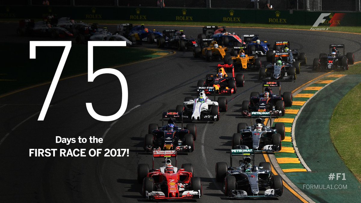 Counting down to the #AusGP! 🇦🇺 #F1