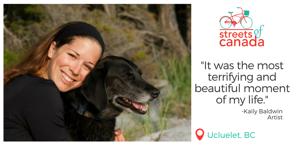 streetscanada's tweet photo. "I am lucky to be alive. I went into anaphylactic shock in the middle of the woods. We were hiking... #canada150 https://t.co/av6yaUXNfZ https://t.co/tH7Z4ElJWk