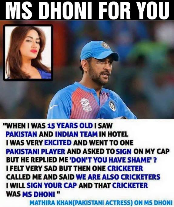divya_chinnu's tweet photo. #dhoni ka #respect towords #women @IamMathira
#indandpak #BestCapitanEver @msdhoni https://t.co/XuhVAsOHvN