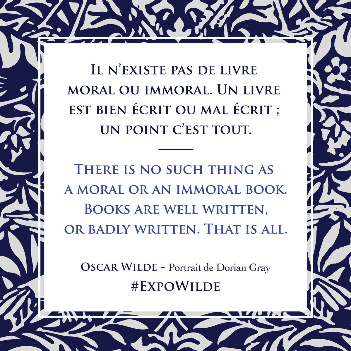 parismusees's tweet photo. #derniersJours Ce samedi 14/01 profitez d'une dernière nocturne exceptionnelle (en + du vendredi) pour #expoWilde ! https://t.co/VuUF1noHe4 https://t.co/YInsd3Nbqo
