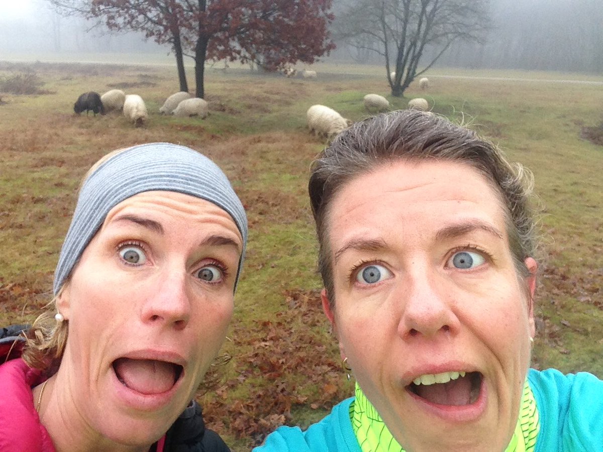 Verrast door #wild op de heide. Durf jij je nog in te schrijven voor de #mindful #run cursus op 11 of 15 jan?