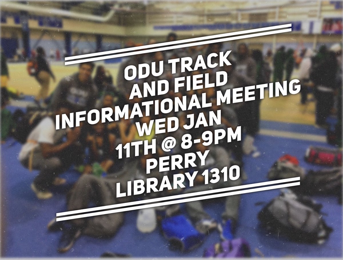 SirLucious__'s tweet photo. If you ain't known by now, 🌚@OduTrack first official meeting of 2017! If you're interested in running for ODU, be there! #ODU #ODUTF https://t.co/ztcrMYxCpP