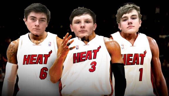 themambas33's tweet image. We're The Real Big Three #notone #nottwo #notthree #championshipbound