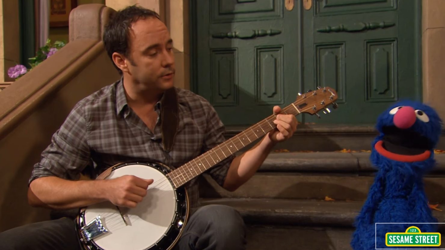 Happy 50th Birthday Dave Matthews: Singing With Grover On Sesame Street 
