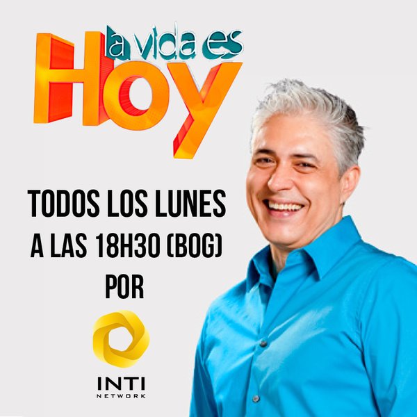 franciamavares's tweet photo. Hoy, como todos los lunes, inspirate con @fragacarlos #LaVidaesHoy por #IntiNetwork @IntiNetwork https://t.co/woDBBE8Yl0