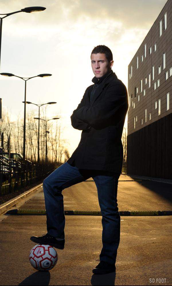 Happy belated birthday to ChelseaFC\s attacking midfielder,Eden Hazard on the 7th of January!!      ©SO FOOT. 