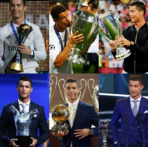 InvictosSomos's tweet photo. El 2016 de Cristiano Ronaldo dos Santos Aveiro, el futbolista sin límites. #DreamYear #InvictosTheBest https://t.co/K6PYKCpsaz