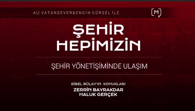KentSavunmasi_'s tweet photo. #ŞehirHepimizin 
Şehir Yönetiminde Ulaşım program kaydı: Sibel Bülay'ın konukları: Zerrin Bayrakdar &amp; Haluk Gerçek
 https://t.co/cYuCsGHnYG https://t.co/y4hLKTRPBn