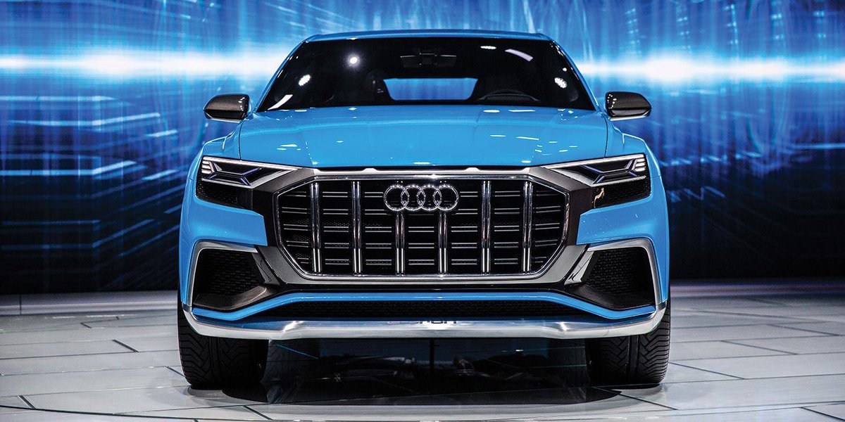 audispain's tweet photo. #MatrixLáser + #AudiLED en el frontal del #Q8concept https://t.co/4ATOLQDzqZ