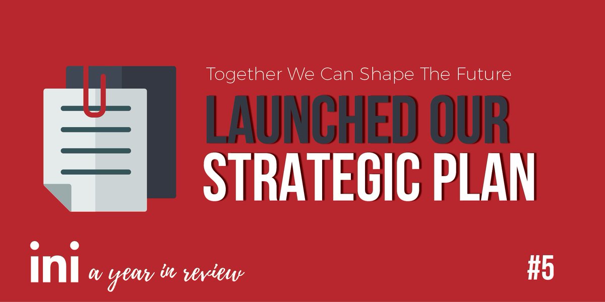 inicmu's tweet photo. After 6 months of strategic planning, we launched our 5-year plan called "Together We Can Shape The Future." #2016yearinreview #happynewyear https://t.co/wopWMsGIVZ
