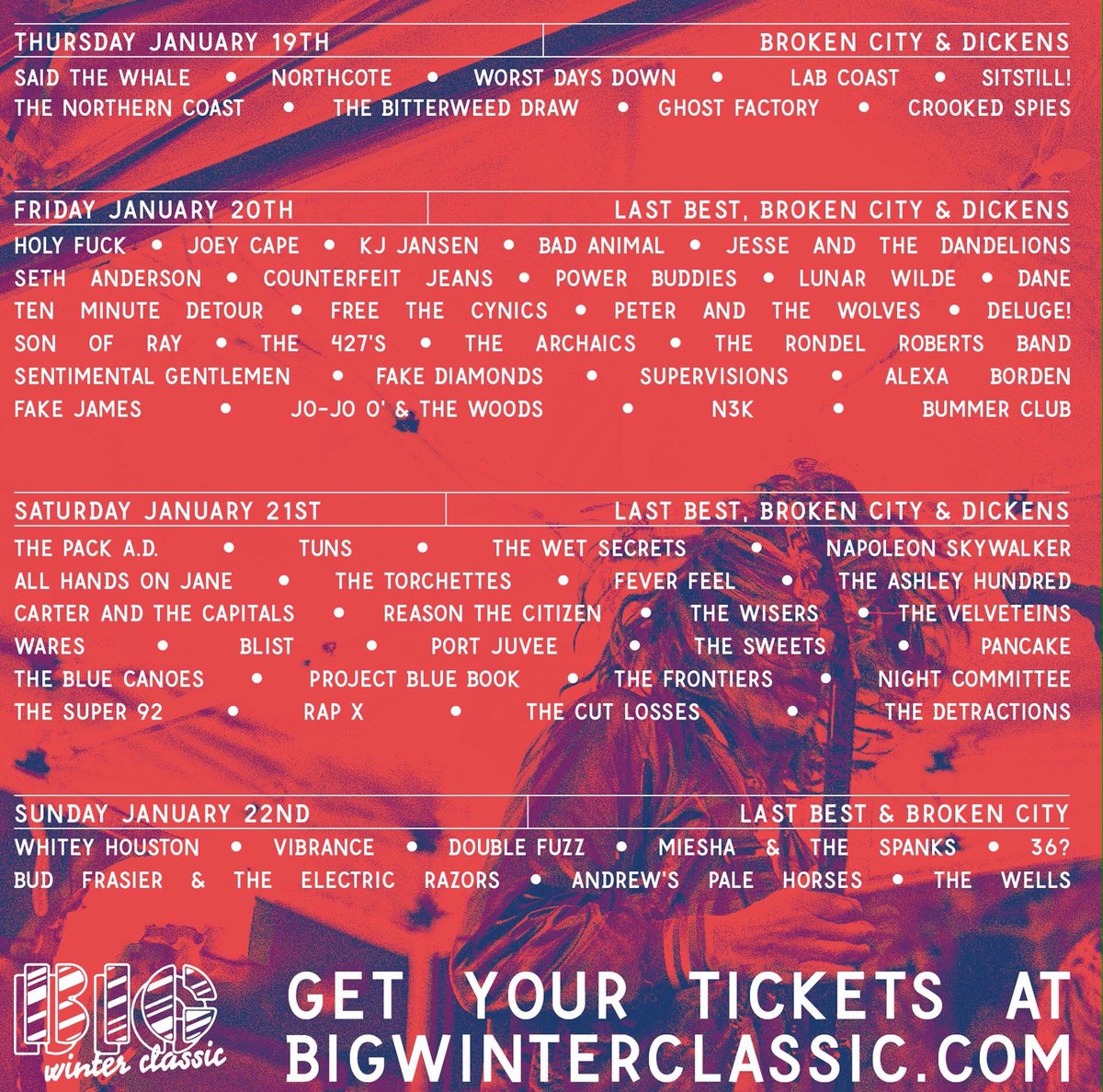 VibranceMusic's tweet photo. @BIGwintrclassic • January 19th - 22nd • Grab your tickets here!! https://t.co/u35rNeuWsa… #yyc #music #indiemusic https://t.co/30rAP6l5Ka