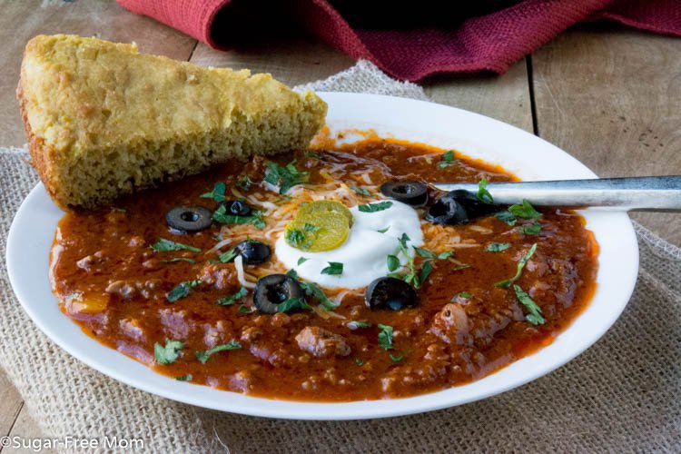 TheSugarFreeMom's tweet photo. Slow Cooker Low Carb No-Bean Chili https://t.co/6JffPEmp5x #lowcarbchili #glutenfreechili #lowcarbsoup #lchf #atkins #slowcookerchili https://t.co/MLRllhTvlr