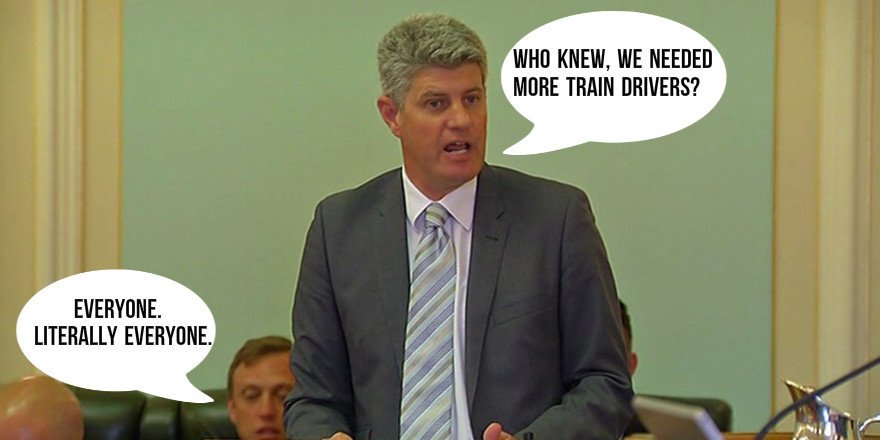 OPT_ReviewQld's tweet photo. #qldpol Hey @StirlHinchliffe  remember this ? 
#Qld #Railfail #trainpain https://t.co/FrSyZqRyHT