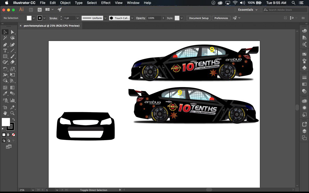 ScottADesignNZ's tweet photo. Hope everyone had a great xmas! Never stopping work I'm having some fun making a @daffidreynolds @ErebusV8 combo https://t.co/eIVRut747U