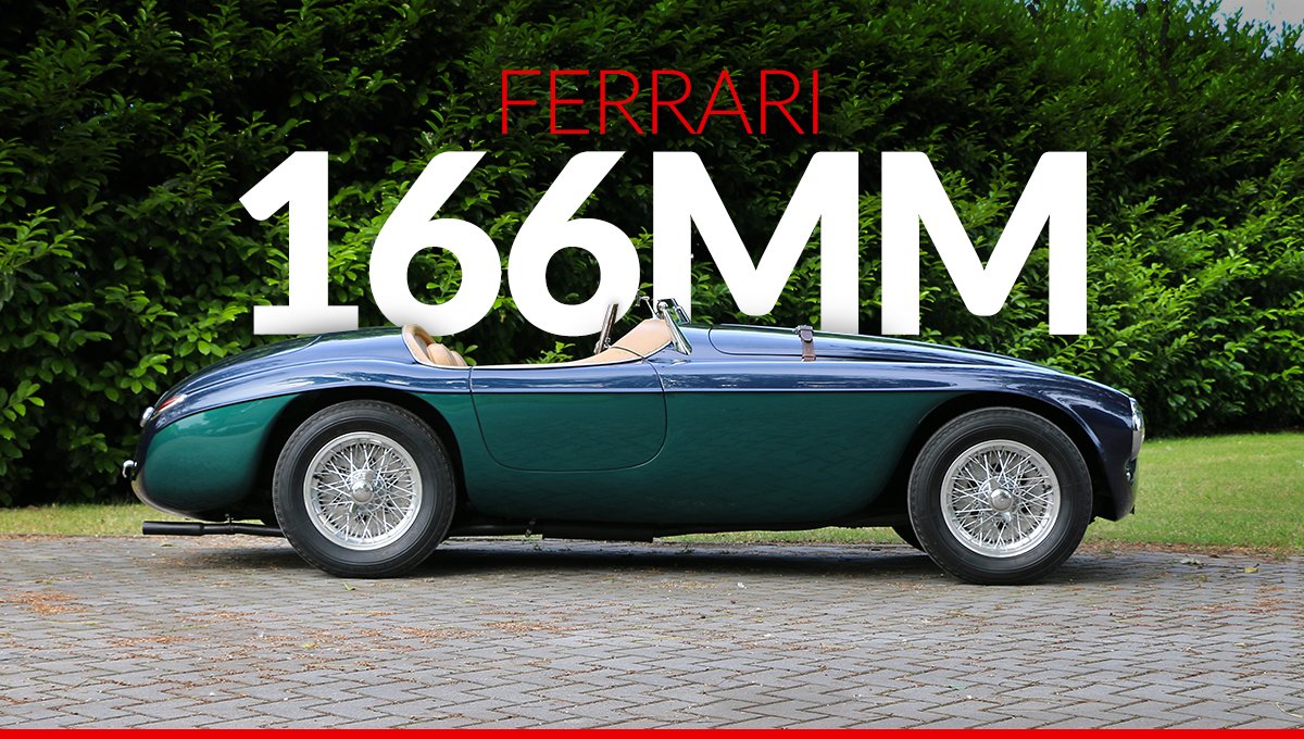 The #Ferrari #166MM, a masterpiece from 1948.
