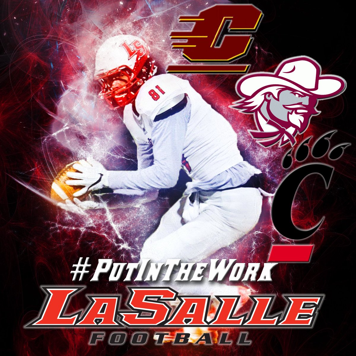 Congratulations to @jwhyle17 for receiving offers from <a href="/CMU_Football/">Central Michigan Football</a>, <a href="/EKUFootball/">EKU Football</a>, &amp; now <a href="/GoBearcatsFB/">Cincinnati Football</a> this offseason! #LRD #PutInTheWork