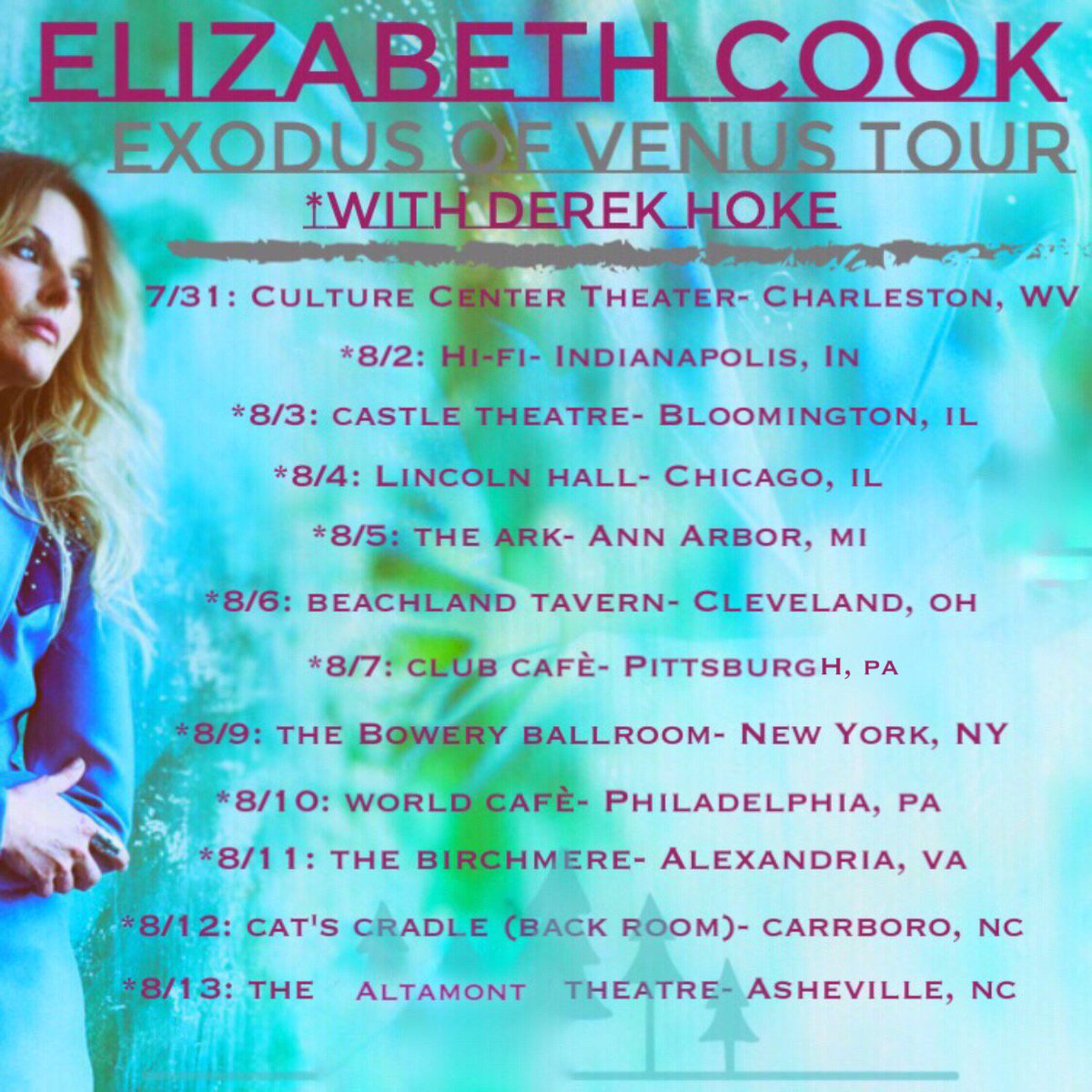 CookEkizabeth's tweet photo. Come see us on the road! https://t.co/xQx7fHb7r9