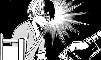 shushtay's tweet photo. mood: the dramatic lines that show up whenever todoroki does super normal things https://t.co/qrg6tIDqNM