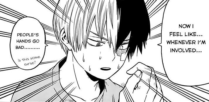 shushtay's tweet photo. mood: the dramatic lines that show up whenever todoroki does super normal things https://t.co/qrg6tIDqNM