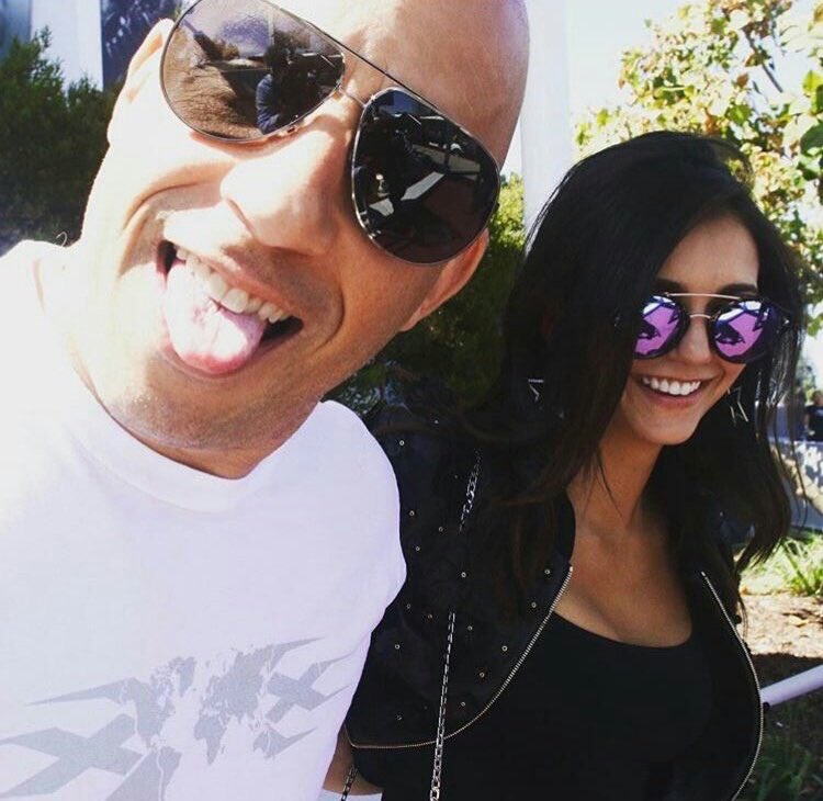 TVDFRA's tweet photo. Photo et message postés par Vin Diesel pour l'anniversaire de Nina Dobrev ❤ #XXXTeam https://t.co/3BoH6deDfP