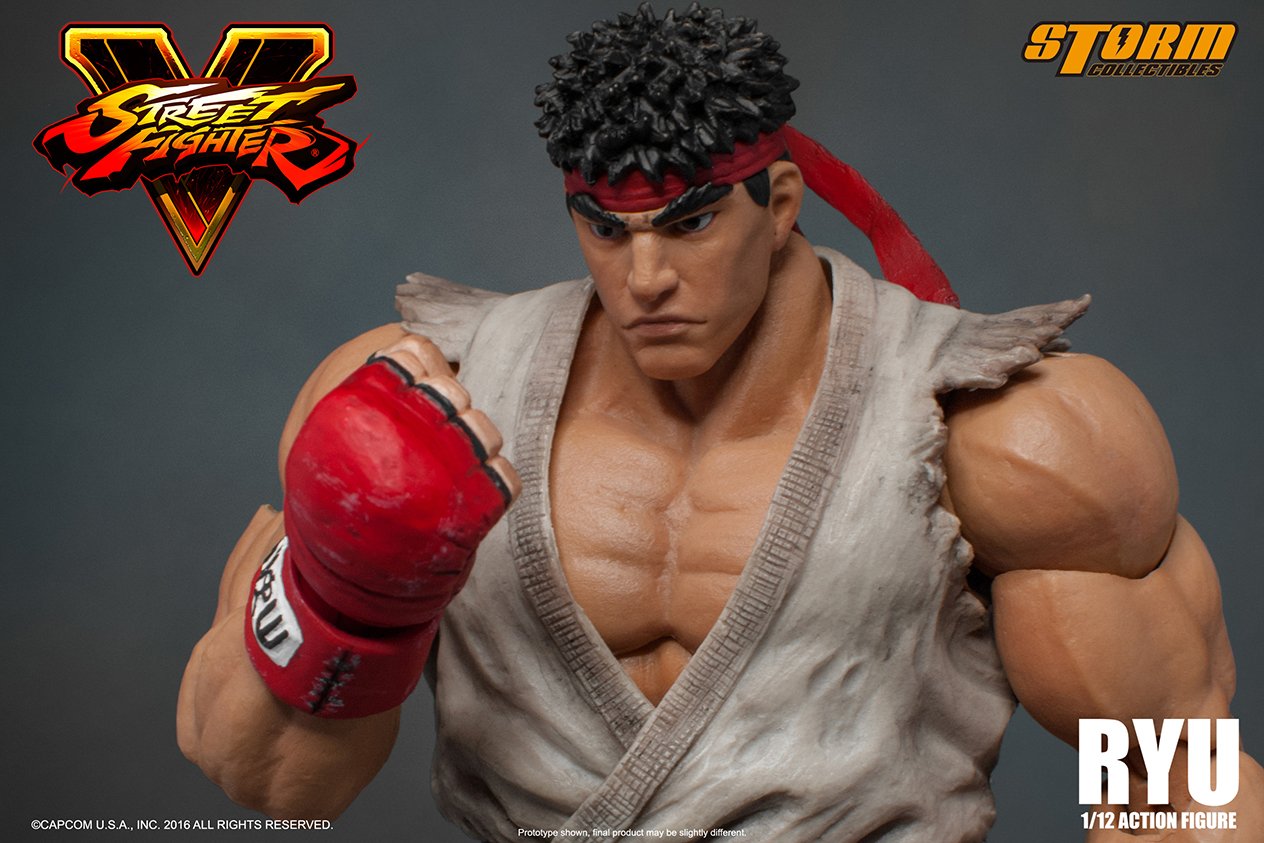 Street Fighter V Ryu 1:12 Scale Action Figure