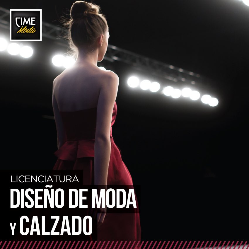 CimeModa's tweet photo. ¡La MODA es FASCINANTE!
Lic. Diseño de Moda y Calzado.
Conce más: https://t.co/azt73HUAvF
#EstudiaModa en #CimeModa https://t.co/wloWQwFWwf