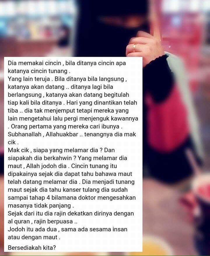 ASNBTweet's tweet photo. Makcik, siapa yang melamar dia? https://t.co/uoC8yOOwG1