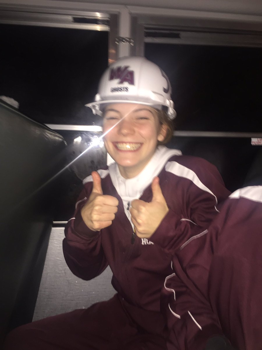 Mully Hard Hat goes to Kerri Bolivar! #FrozenFenway #GameWinner