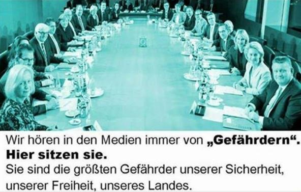 hapatamast's tweet photo. Wir hören in den Medien immer von Gefährdern  Hier sitzen sie. https://t.co/L5ffwnORUk