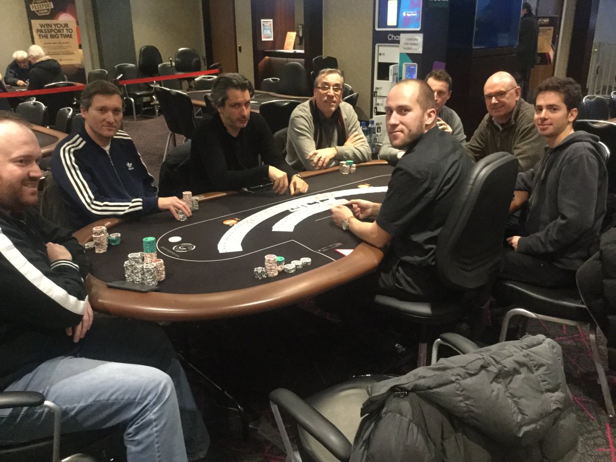 Final table of the monthly £1k 8-max.

#gcpoker