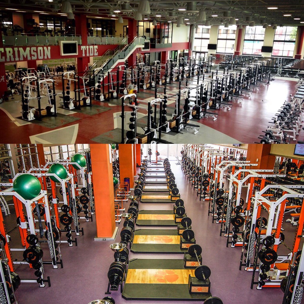 SLAMSportsArch's tweet photo. Almost game time for 2 world class programs &amp; incredible clients. @ClemsonFB and @AlabamaFTBL #nationalchampionship https://t.co/iLzt4vLRiz