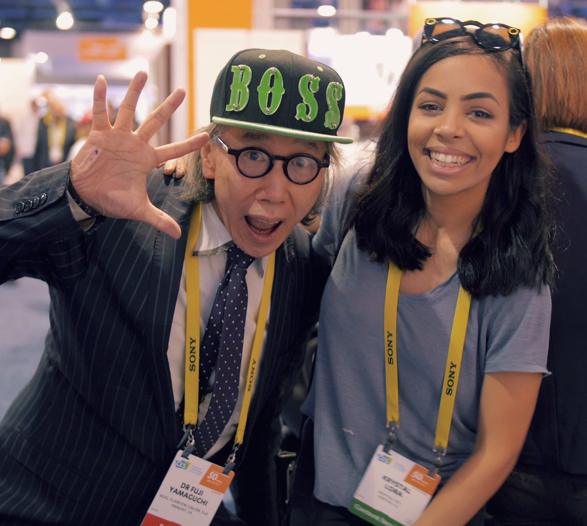 Krystal Lora on X: Got to meet Dr. Fuji at CES! Video on my whole CES  experience coming soon!  / X