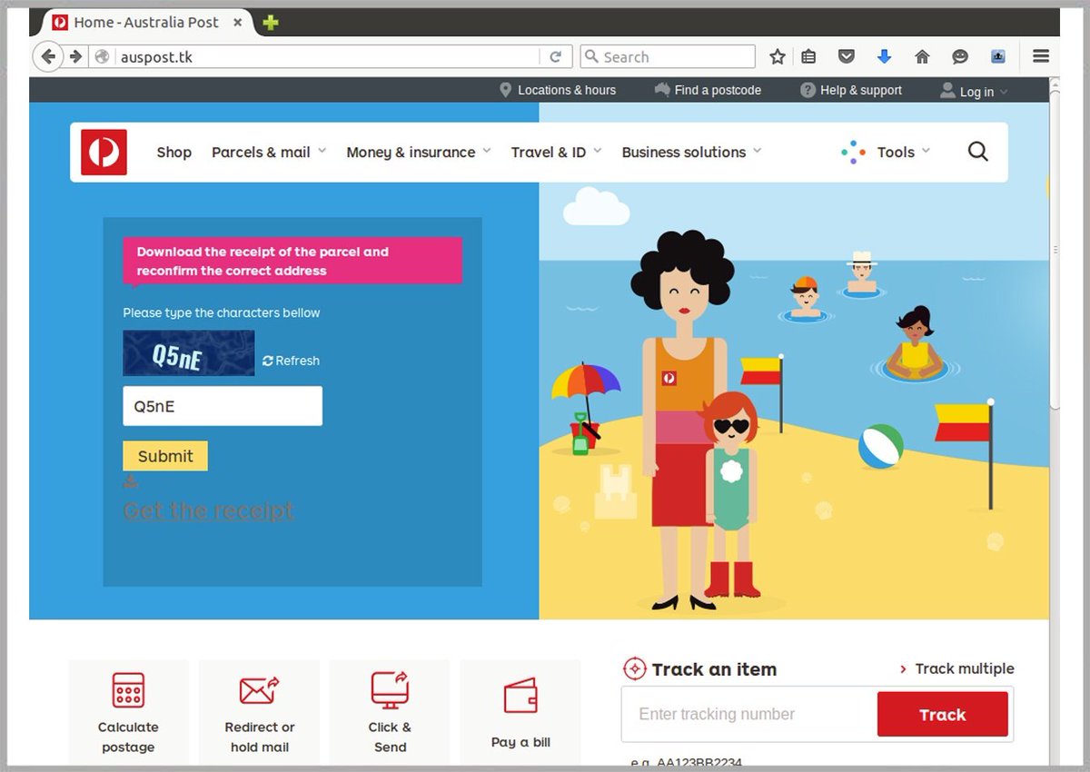 MailGuard's tweet photo. Cybercriminals replicate @auspost website in sophisticated malware attack https://t.co/2NB33CytL8 by @MailGuard https://t.co/Ndc5pkJzz8