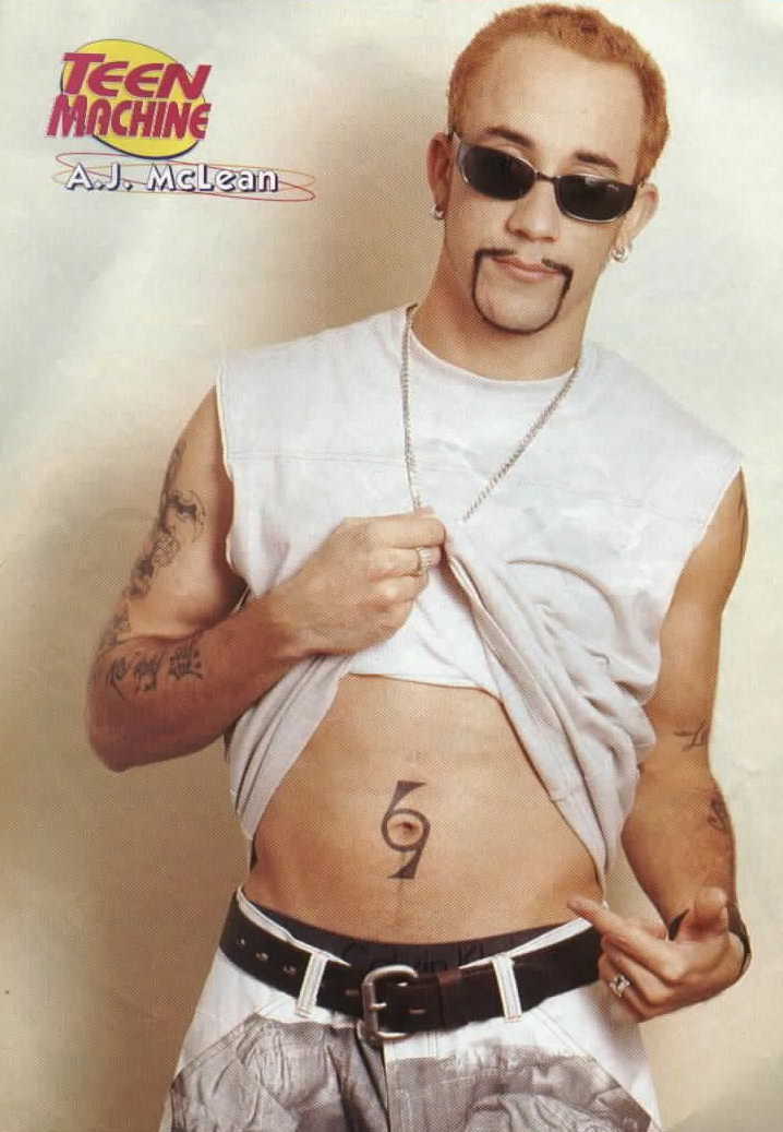 Happy Birthday to my favorite Backstreet bad boy, AJ McLean. 