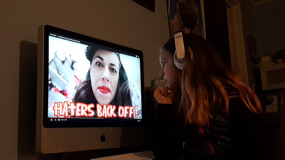 ChrystalToussai's tweet photo. She is either watching or talking like @MirandaSings all day everyday...#obsessed #youtubeobsessed #9yrsoldgoingon16 #mirandasings https://t.co/xXUCrw3gSH