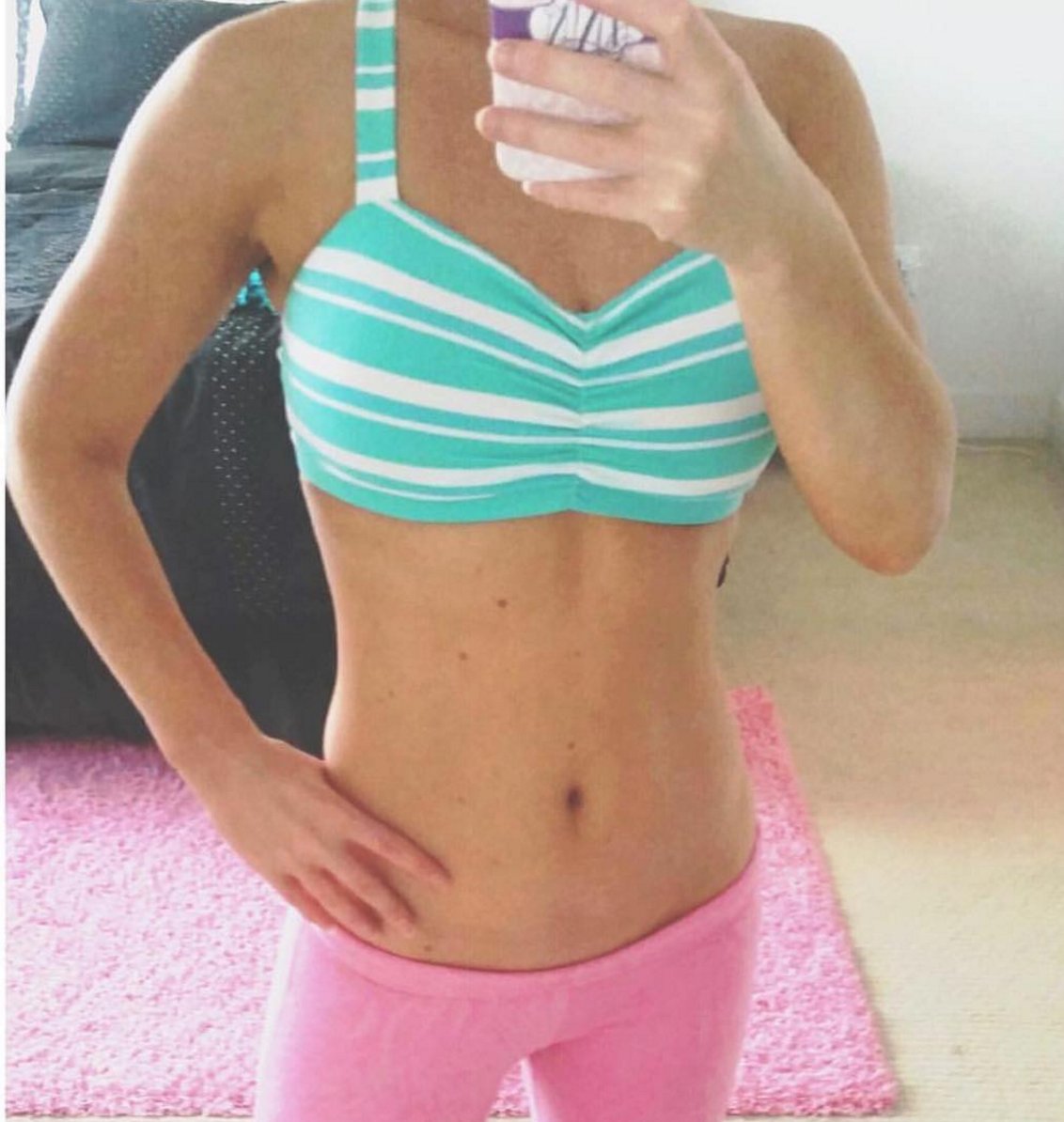 BRICKBETTY's tweet photo. Accept who you are; and revel in it" 
#BrickBetty sports bra and leggings https://t.co/B4xq18bdeE