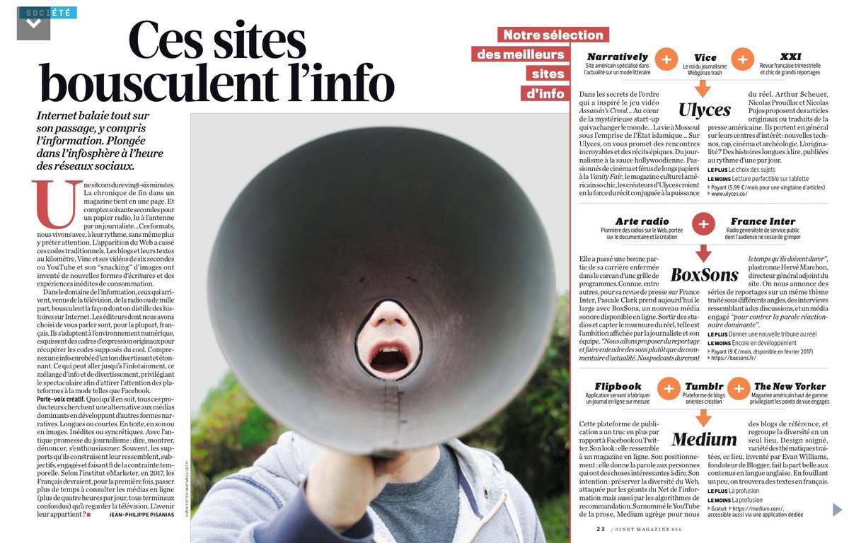 BoxSonsFr's tweet image. Y'a du #BoxSons dans @01net et on est en belle compagnie