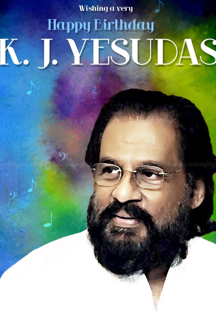 On behalf of wishing a very Happy Birthday legendary singer K.J.Yesudas Sir 