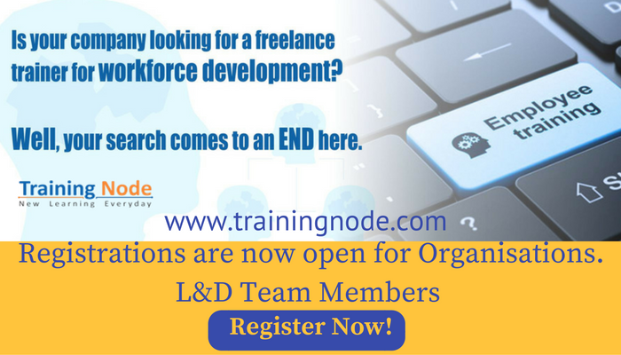 TrainingNode's tweet photo. Our portal https://t.co/mIOoylZ0v9 is now live for Organizations. L &amp; D team create your compnay profile now on https://t.co/a4u4jiw1KH https://t.co/0MgZqU5p2S