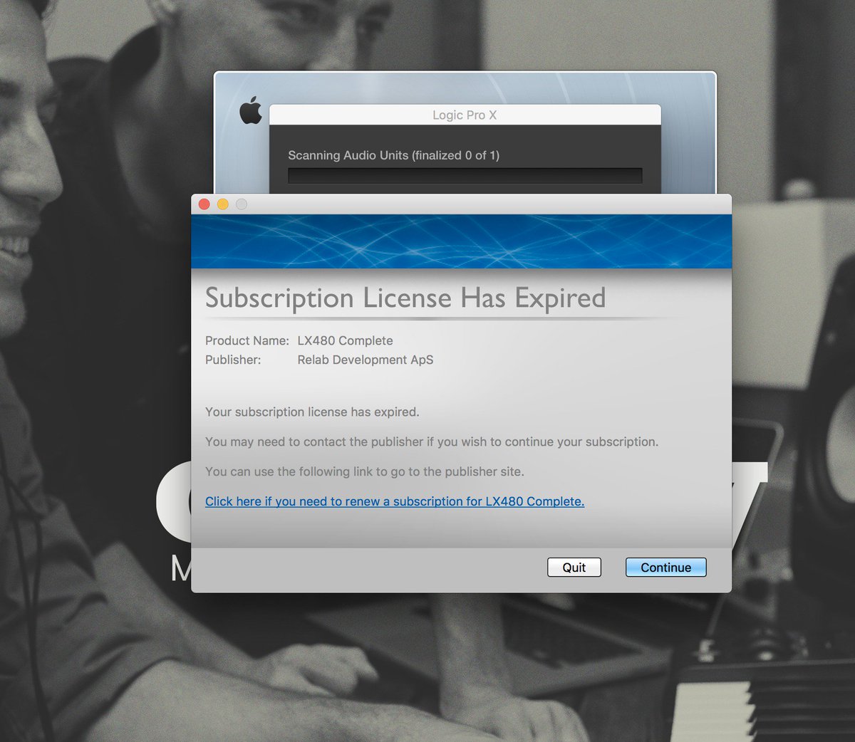 150MediaHouse's tweet photo. Slate Digital Hey guys, I keep getting this warning as I open Logic. I currently have the monthly plan so not sure... thanks https://t.co/xwpqrUp0Wd