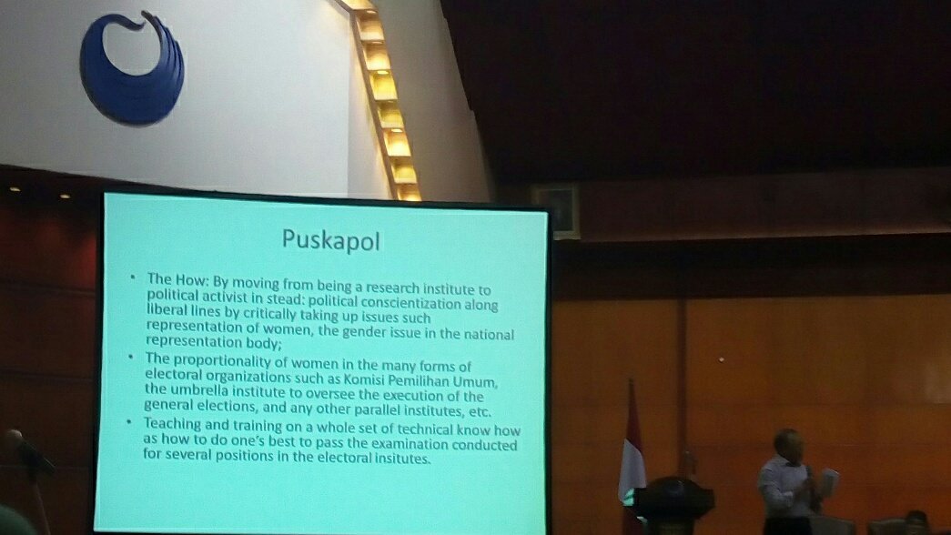 <a href="/danieldhakidae/">Daniel Dhakidae</a>: "establishing a research institution of integrity is a high call bearing in mind the high cost of #research" <a href="/puskapol_ui/">PUSKAPOL UI</a>
