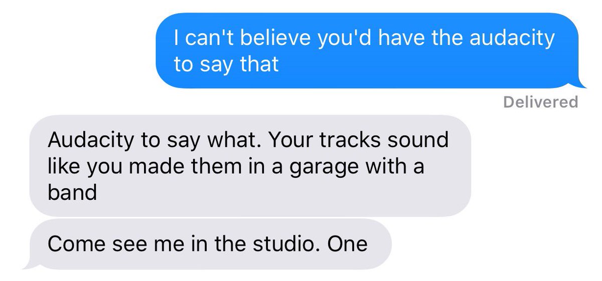 DenZ's tweet image. Only producer nerds will get it.