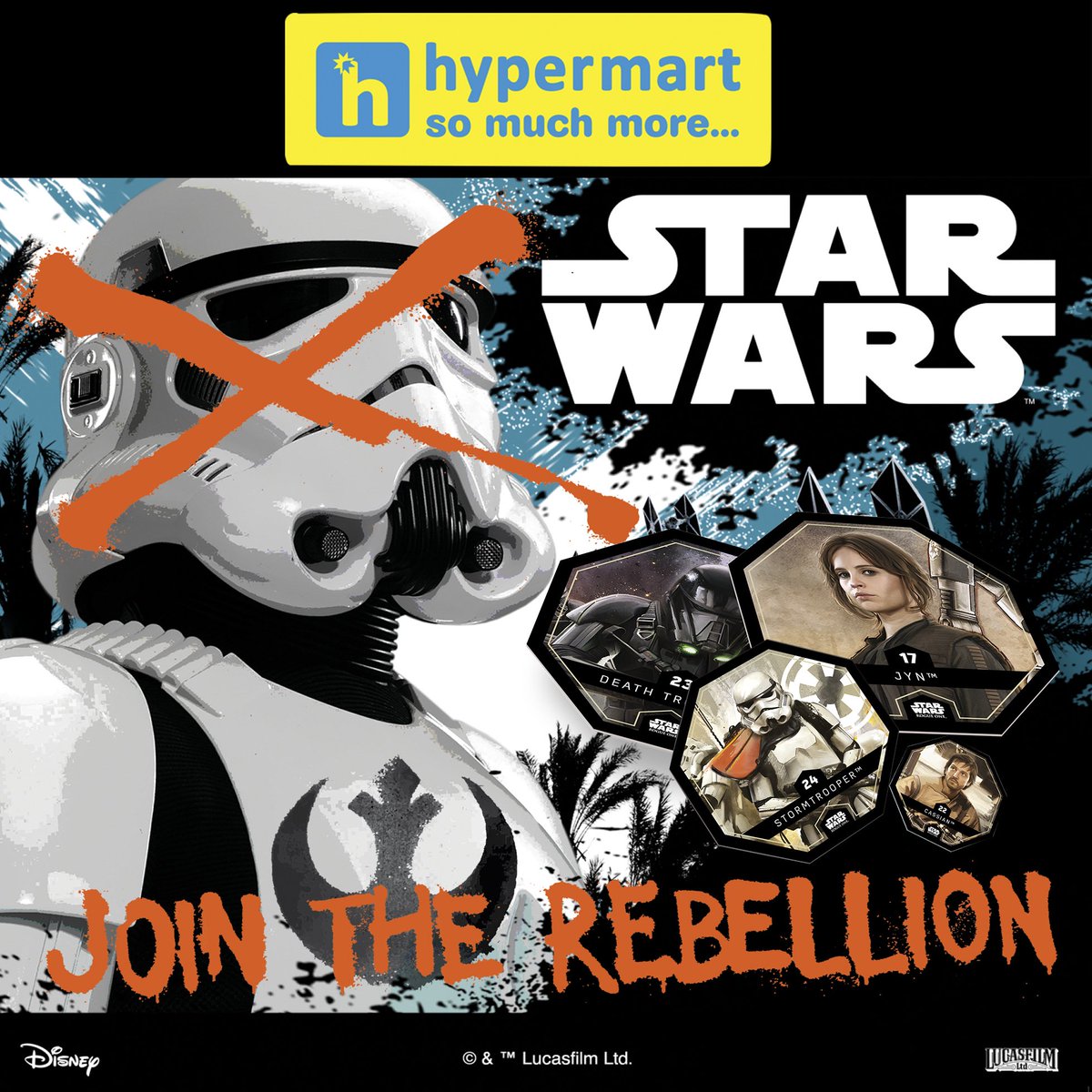 hypermart_ho's tweet image. Kamu masih bisa melengkapi 24 seri #hypercosmicshell dari #hypermartstarwars dan jadilah pakarnya Star Wars. Selama persediaan masih ada