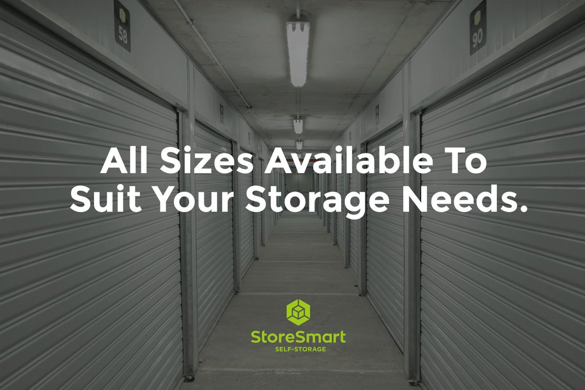 StoreSmart_'s tweet image. Our self-storage units come in a variety of shapes and sizes, from 5m² to 22m². #Storage #Size #Units #StoreSmart