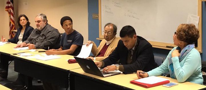 YoloCountyDems's tweet photo. Our diverse new 2017 board: @Alice_Kessler(parl), Bob Schelen(ch), Dillan Horton(ed), Arun Sen(cont), Angel Melchor(vch), Marlene Bell(sec) https://t.co/VIZGLRhvRp