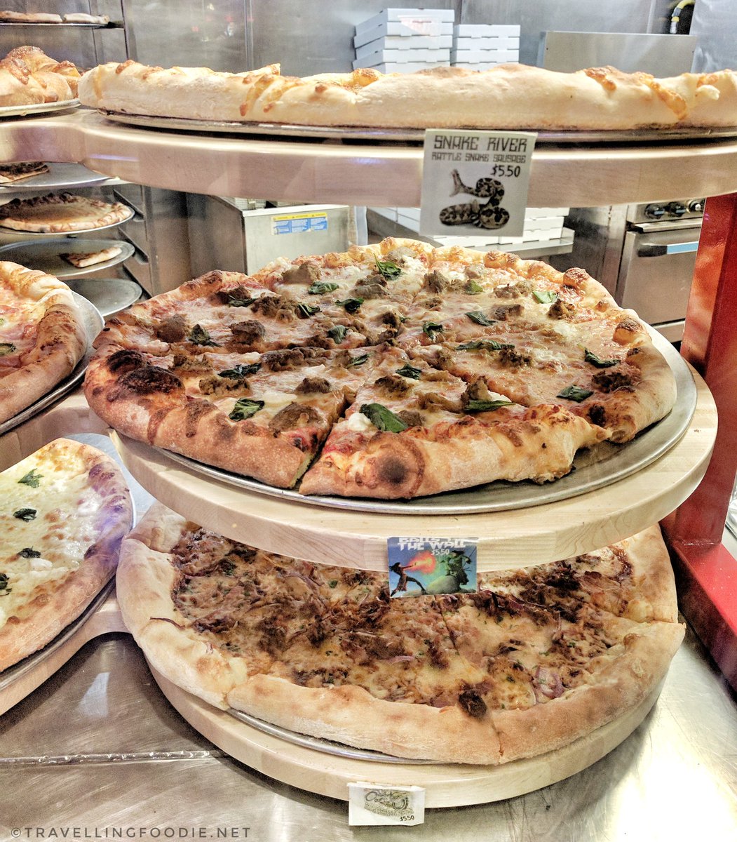 Travelling Foodie eats at Evel Pie in East Fremont Street Las Vegas Nevada