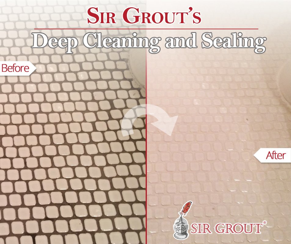 SirGrout's tweet photo. Learn all about Sir Grout’s residential deep cleaning and sealing service: https://t.co/ajwHuV67B9 https://t.co/60hy7oVvFU