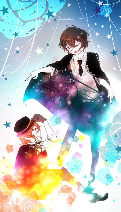 双黒のtwitterイラスト検索結果 古い順