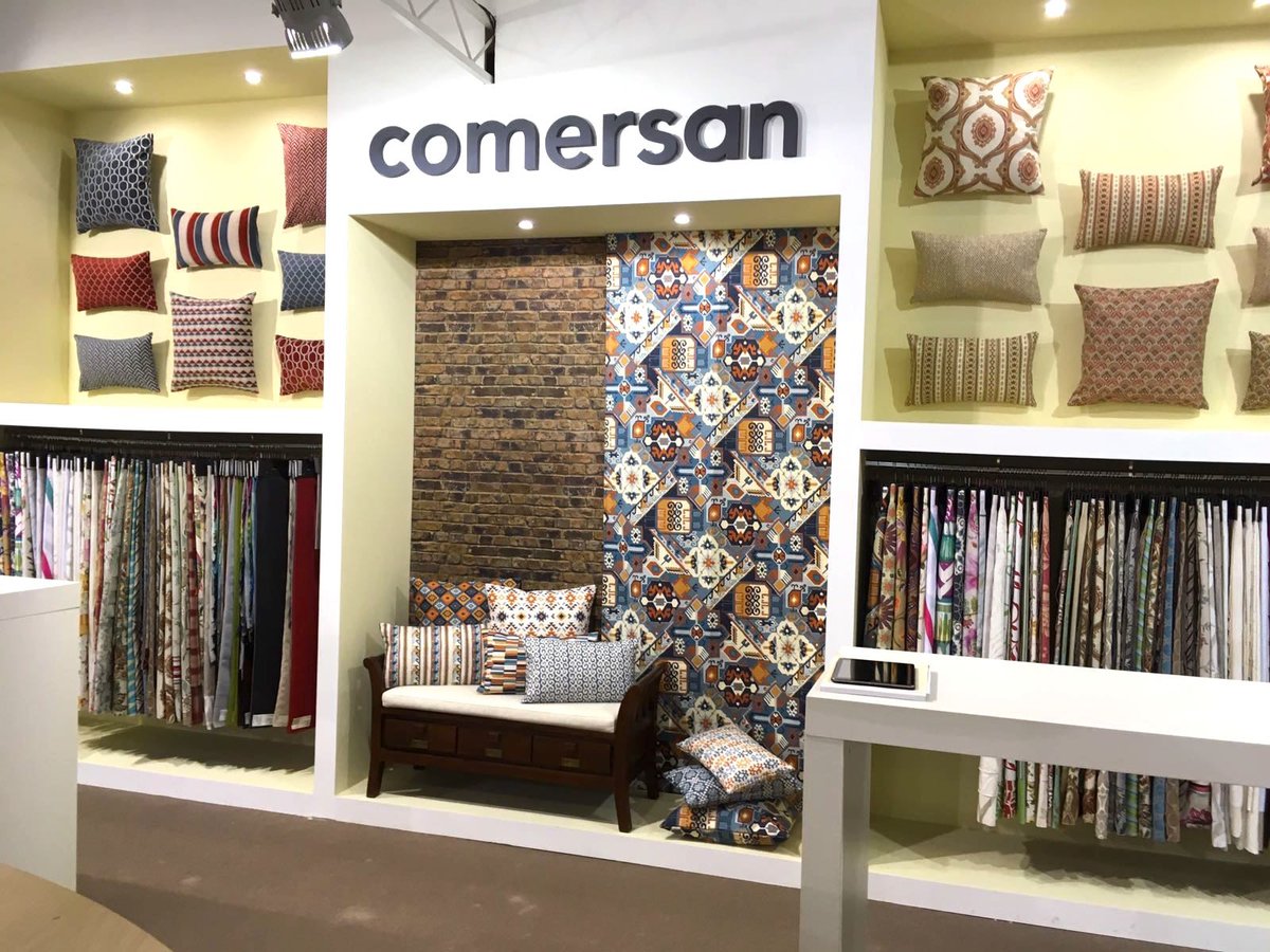 ComersanSA's tweet photo. Empezamos la primera jornada en @heimtextil!! #Frankfurt #textil #decoración #Contract Empresas de #Alcoy #Alcoi internacionales #Desde1969 https://t.co/84iO3ynPTf